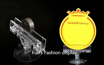 50pcs free shipping supermaket Pop clip display label holder price tag display rack glass shelf Suction cup advertising clip T03
50pcs free shipping supermaket Pop clip display label holder price tag display rack glass shelf Suction cup advertising clip T03