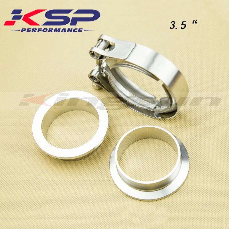 Kingsun 3.5'' Sus 304 Stainless Steel V Band Clamp Kit With Two Normal V Band Flanges Professional For Turbo/Exhaust Downpipes
Kingsun 3.5'' Sus 304 Stainless Steel V Band Clamp Kit With Two Normal V Band Flanges Professional For Turbo/Exhaust Downpipes