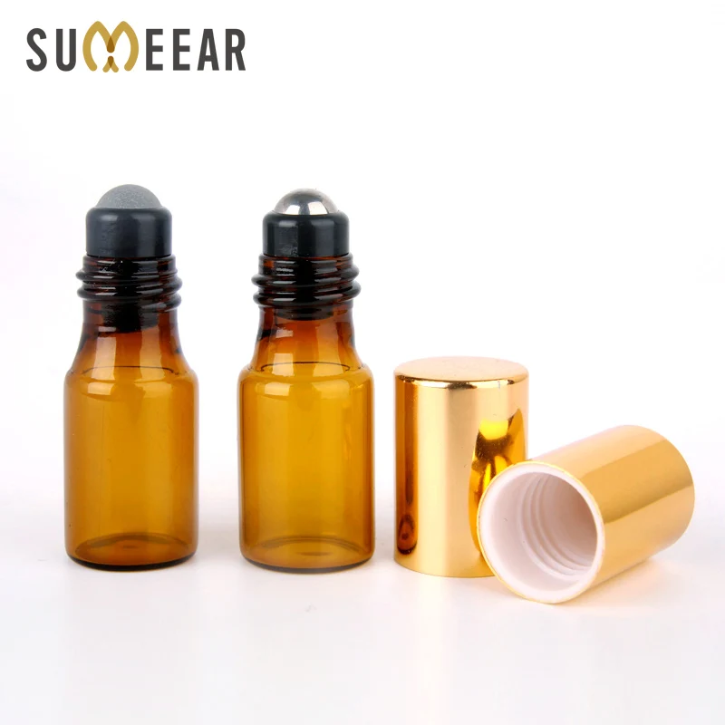 3ml Amber Glass Roller Essential Oil Bottle Rollerball Container Refillable Bottle Smear Brown Protected From Light Glass Bottle
3ml Amber Glass Roller Essential Oil Bottle Rollerball Container Refillable Bottle Smear Brown Protected From Light Glass Bottle