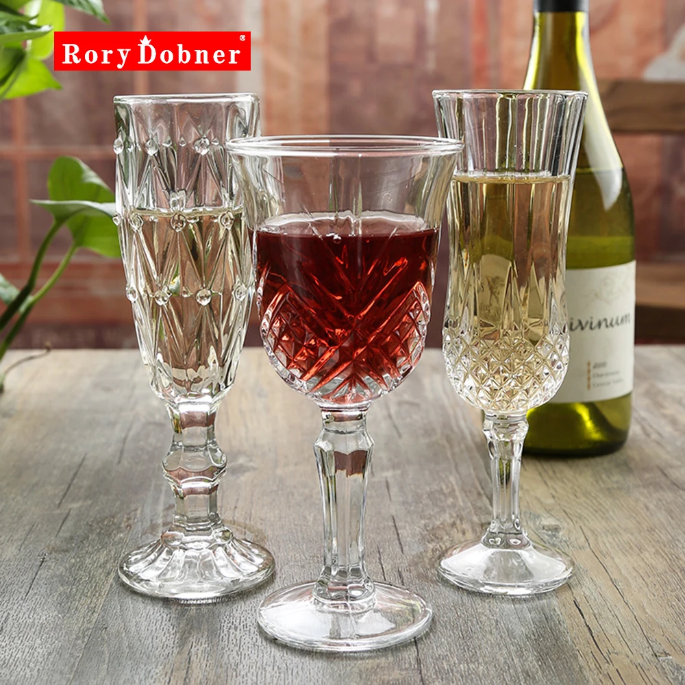 Crystal Goblets European Lead Free Glass Embossed Wine Glasses Champagne Cup Cocktail Glass Crystal Beige Champagne Glass G712
Crystal Goblets European Lead Free Glass Embossed Wine Glasses Champagne Cup Cocktail Glass Crystal Beige Champagne Glass G712