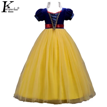 Snow White Girls Dress New Summer Long Toddler Dress Carnaval Costume Kids Easter Party Dresses For Girls Clothes Vestidos
Snow White Girls Dress New Summer Long Toddler Dress Carnaval Costume Kids Easter Party Dresses For Girls Clothes Vestidos