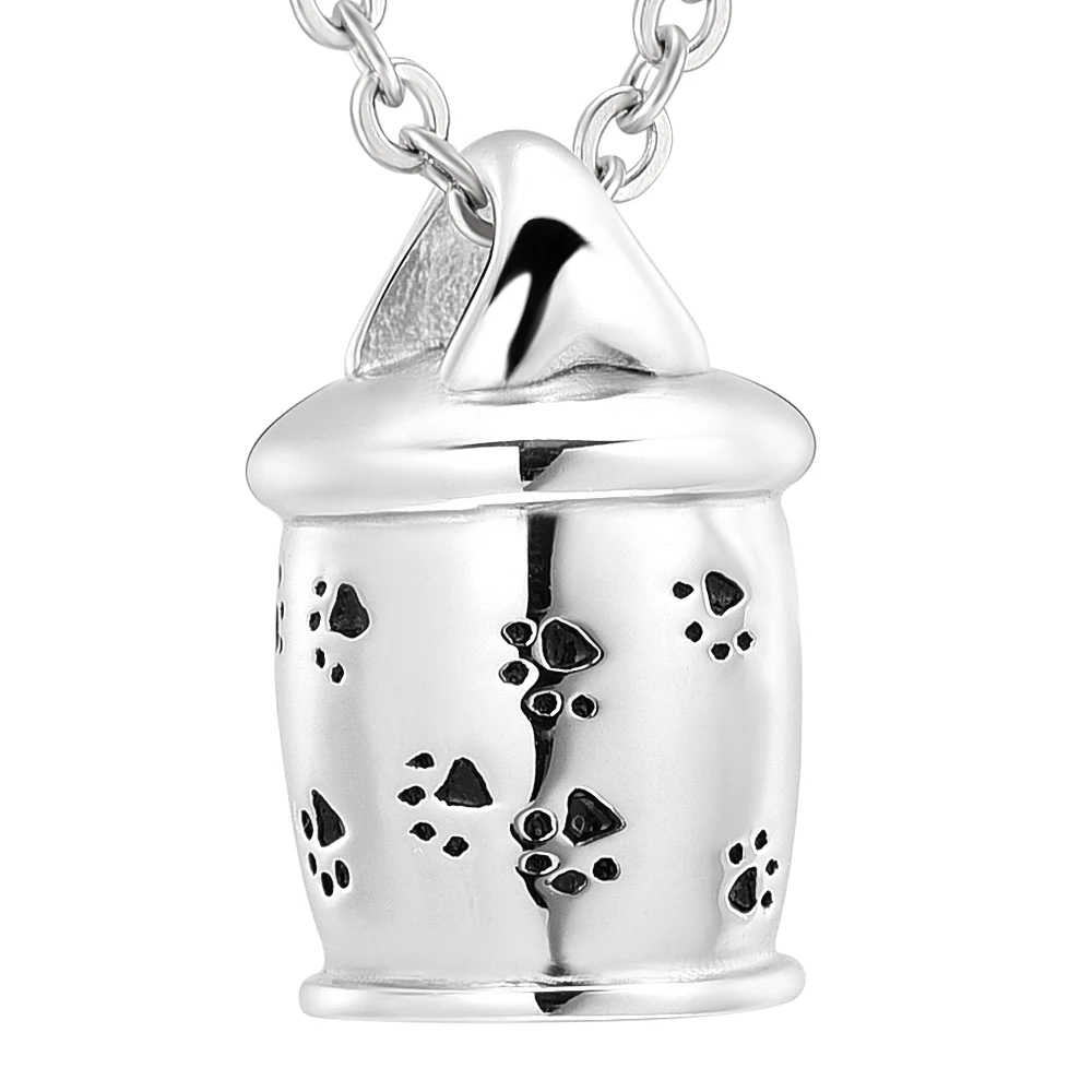IJD10052 Pet Paw Prints Bottle Cremation Ashes Urn Necklace for Dog`s/ Cat`s Ashes Holder Locket Keepsake Chain Pendant Jewelry
IJD10052 Pet Paw Prints Bottle Cremation Ashes Urn Necklace for Dog`s/ Cat`s Ashes Holder Locket Keepsake Chain Pendant Jewelry