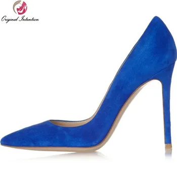 Original Intention Elegant Fashion Women Pumps Sexy Poitned Toe Thin Heels Pumps Black Blue Leopard Wine Red Shoes Woman
Original Intention Elegant Fashion Women Pumps Sexy Poitned Toe Thin Heels Pumps Black Blue Leopard Wine Red Shoes Woman