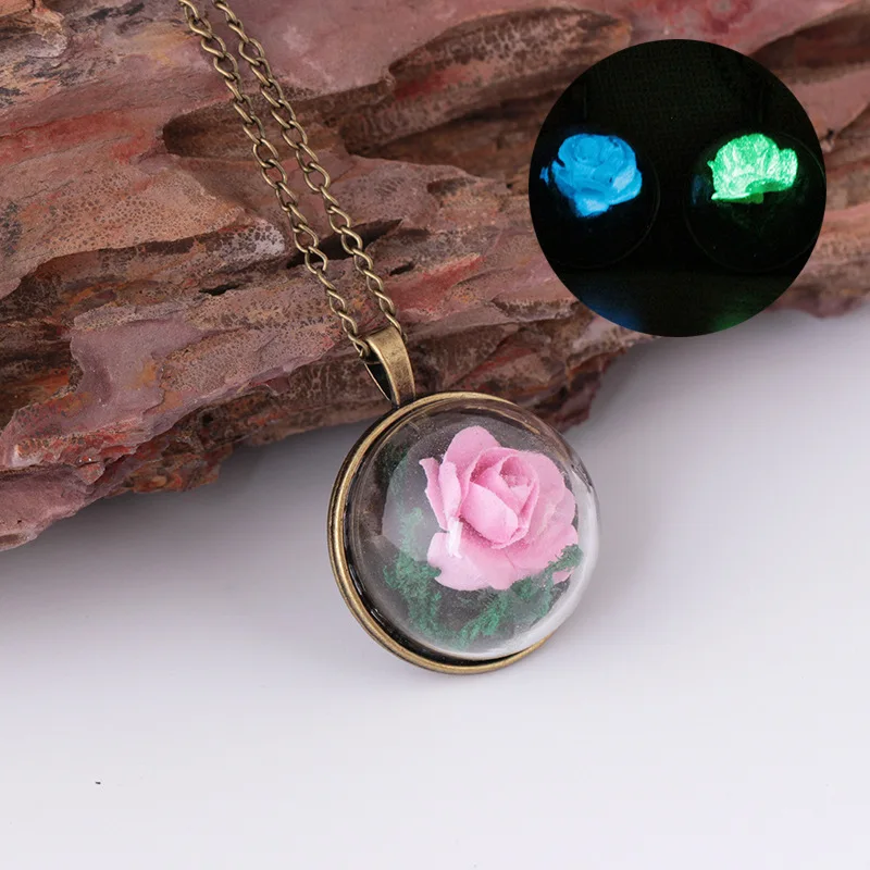 Houbian Retro Rose Night Necklace Simulation Dried Flower Necklace Sweater Chain for Girl's
Houbian Retro Rose Night Necklace Simulation Dried Flower Necklace Sweater Chain for Girl's