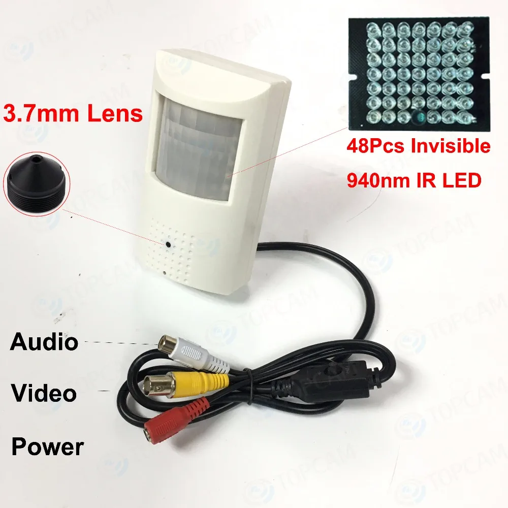 4-In-1 PIR CCTV Indoor Camera Home Security System 3.7mm lens Night Version 10 Meters 48pcs Invisible IR LED
4-In-1 PIR CCTV Indoor Camera Home Security System 3.7mm lens Night Version 10 Meters 48pcs Invisible IR LED