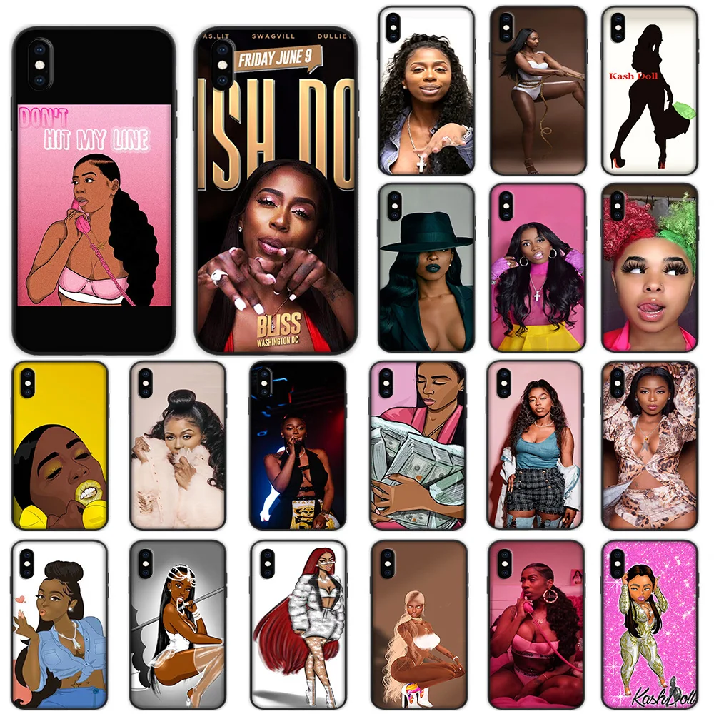 Kash Doll Arkeisha Knight Soft Case for iPhone XS 11 Pro Max XR X 7 8 6 6S Plus Cover
Kash Doll Arkeisha Knight Soft Case for iPhone XS 11 Pro Max XR X 7 8 6 6S Plus Cover