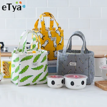 eTya Brand Food Fresh Keep Cooler Lunch Box Waterproof Picnic Travel Storage Icepack Thermal Insulated Lunch Bags for Women Kids
eTya Brand Food Fresh Keep Cooler Lunch Box Waterproof Picnic Travel Storage Icepack Thermal Insulated Lunch Bags for Women Kids