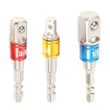 3pcs/set Converter Socket Adapter Steel Hex Bit Set Quick Change Hex Shank Set Extension Power Tools 1/4" 3/8" 1/2"
3pcs/set Converter Socket Adapter Steel Hex Bit Set Quick Change Hex Shank Set Extension Power Tools 1/4" 3/8" 1/2"