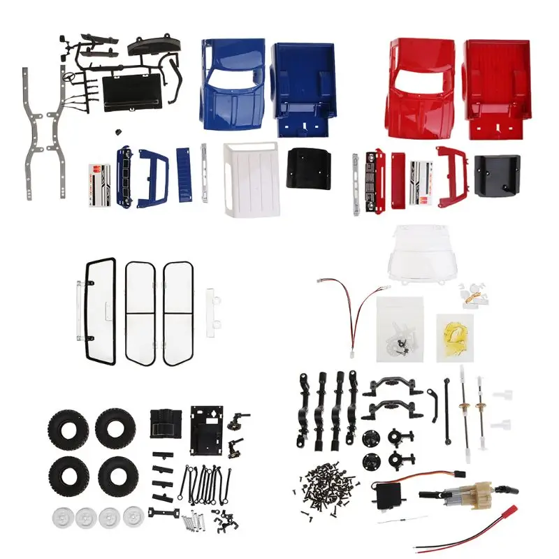 WPL C24 2.4G DIY RC Car KIT 4WD Remote Control Crawler Off-road Buggy Moving Machine Kids Toys 
WPL C24 2.4G DIY RC Car KIT 4WD Remote Control Crawler Off-road Buggy Moving Machine Kids Toys