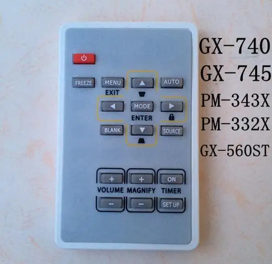 Original Projector remote control for MITSUBISHI projector GX-745 GX-740 PM-343X PM-332X GX-560ST
Original Projector remote control for MITSUBISHI projector GX-745 GX-740 PM-343X PM-332X GX-560ST