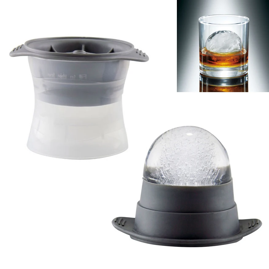 2 Pieces Sphere Ice Molds Perfect 2" Ice Ball Maker for Slow-melting Cocktails Whisky Drink Beverage Round Ice Mould HK066
2 Pieces Sphere Ice Molds Perfect 2" Ice Ball Maker for Slow-melting Cocktails Whisky Drink Beverage Round Ice Mould HK066