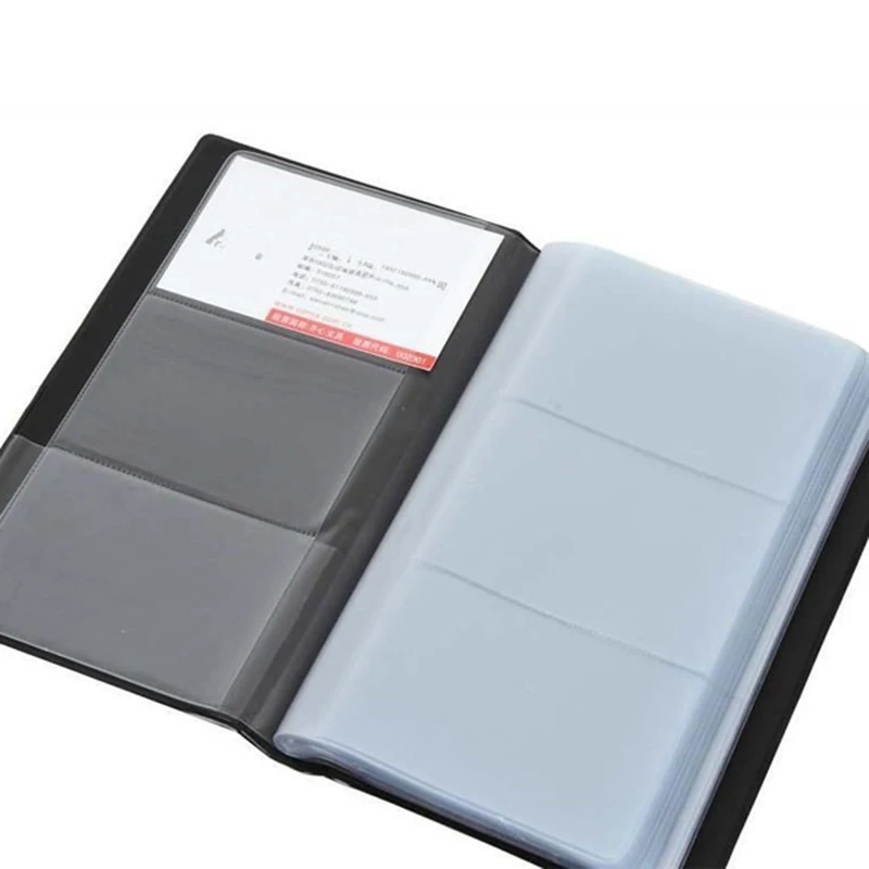 Convenient Business Card Storage Bag Leather 120 Slot Business ID Credit Card Holder Book Case Organizer New
Convenient Business Card Storage Bag Leather 120 Slot Business ID Credit Card Holder Book Case Organizer New