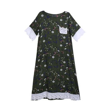 Women's Summer Boho Floral Short Sleeve Dress Party Beach Sundress Plus Size M-5XL
Women's Summer Boho Floral Short Sleeve Dress Party Beach Sundress Plus Size M-5XL