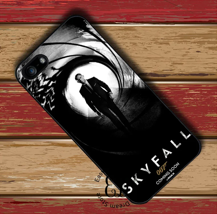 James Bond Skyfall case for iphone 11 12 pro X XR XS Max 6 7 8 plus Samsung S10 S20 s8 s9 note 9 10 | Мобильные телефоны и