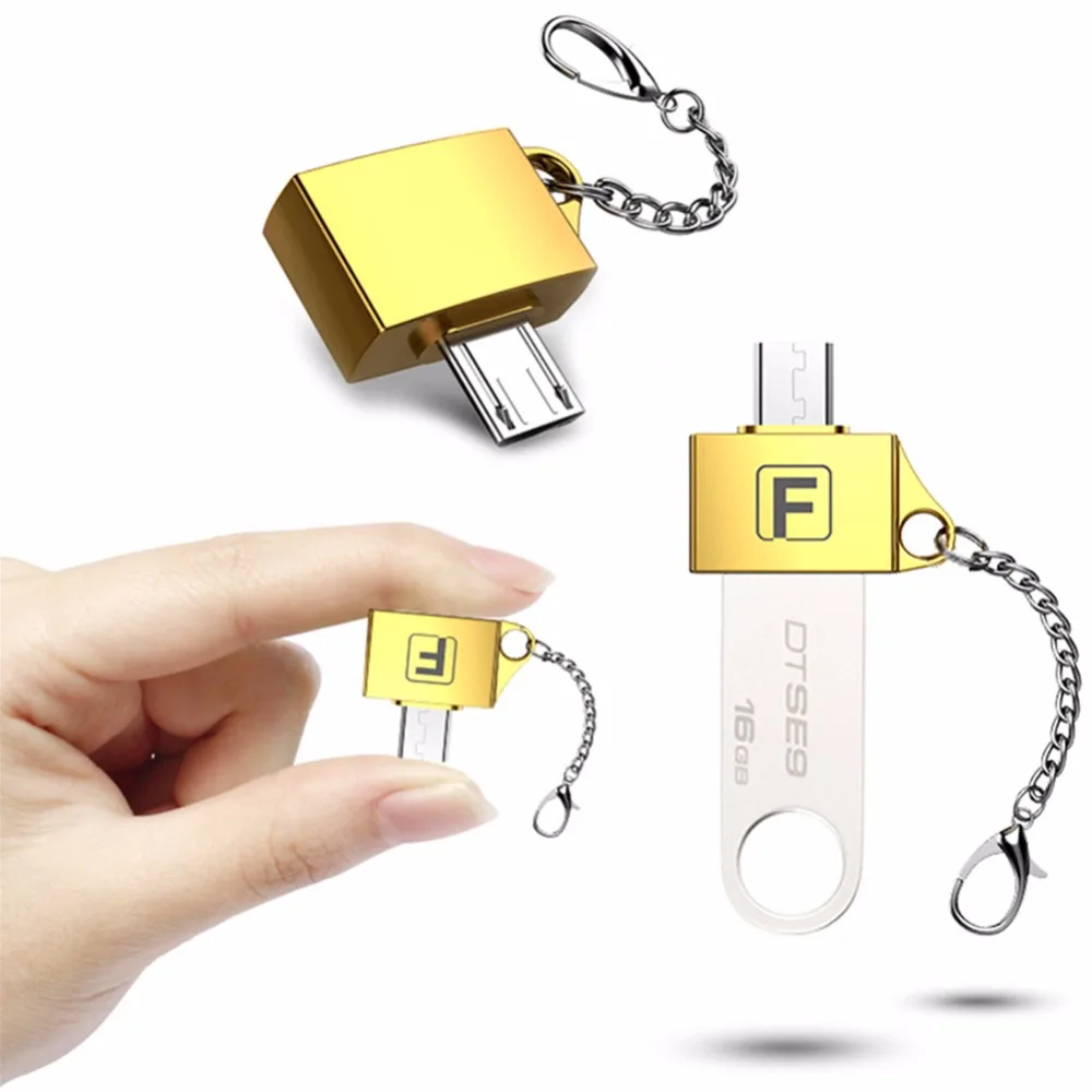 Micro USB to USB2.0 Keychain Extension OTG Data Cable USB Flash Disk Adapter Key Chain Ring OTG Converter for Samsung Xiaomi HTC
Micro USB to USB2.0 Keychain Extension OTG Data Cable USB Flash Disk Adapter Key Chain Ring OTG Converter for Samsung Xiaomi HTC