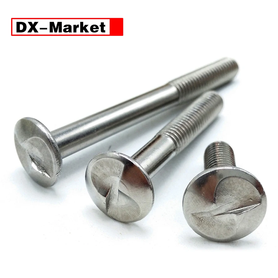 M6 One Way guardrail screw , 201 stainless steel Anti dismantling screw 12mm-100mm ,A041
M6 One Way guardrail screw , 201 stainless steel Anti dismantling screw 12mm-100mm ,A041