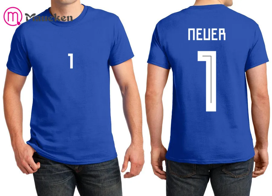 2018 Printed name Manuel Neuer T-Shirt Men Short Sleeve 100% cotton O Neck T shirts for fans gift 0802-2
2018 Printed name Manuel Neuer T-Shirt Men Short Sleeve 100% cotton O Neck T shirts for fans gift 0802-2