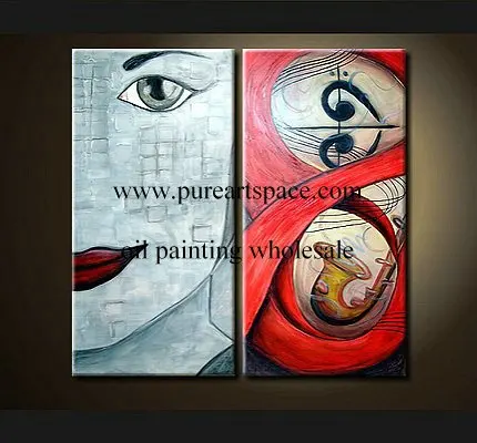 2 panels Beautiful abstract Handmade Face and Eye oil paintings of modern wall art for decoration dropship is welcomed
2 panels Beautiful abstract Handmade Face and Eye oil paintings of modern wall art for decoration dropship is welcomed