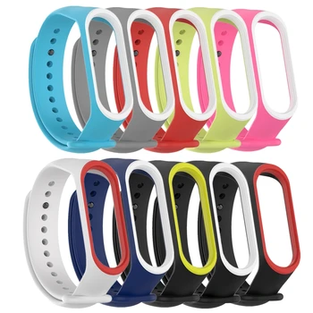 10pcs Double Color Sports Silicone Wrist Band Strap for XIAOMI MI Band 3 Smart Tracker Smart Watch Soft Silicone Watchband 
10pcs Double Color Sports Silicone Wrist Band Strap for XIAOMI MI Band 3 Smart Tracker Smart Watch Soft Silicone Watchband