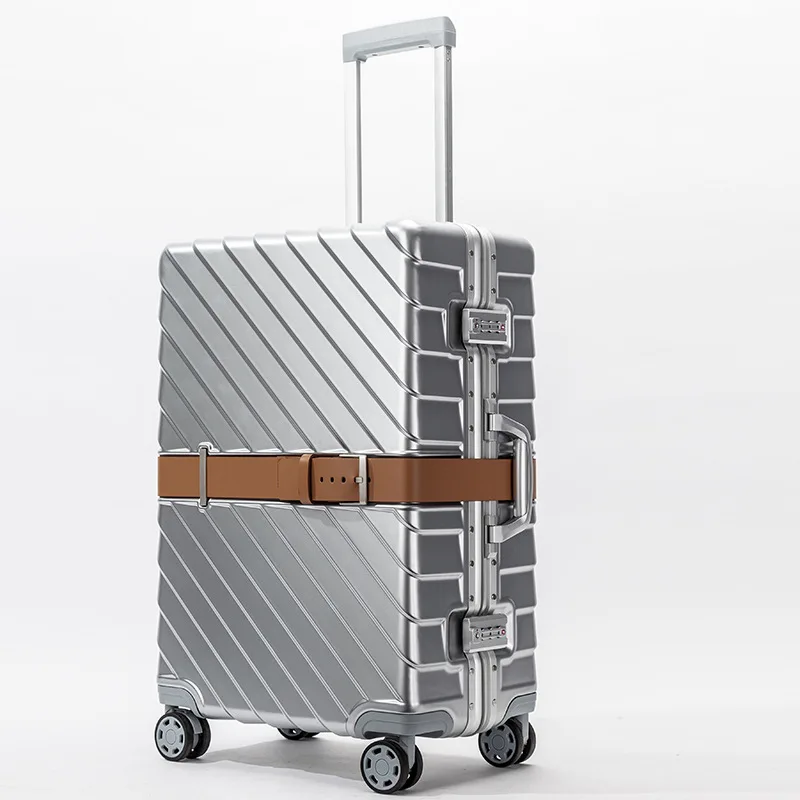 20"24"28" Carro Vintage Aluminum Luggage Maletas Rolling Hardside Cabin Koffer Travel Case Trolley Suitcase With Wheels
20"24"28" Carro Vintage Aluminum Luggage Maletas Rolling Hardside Cabin Koffer Travel Case Trolley Suitcase With Wheels