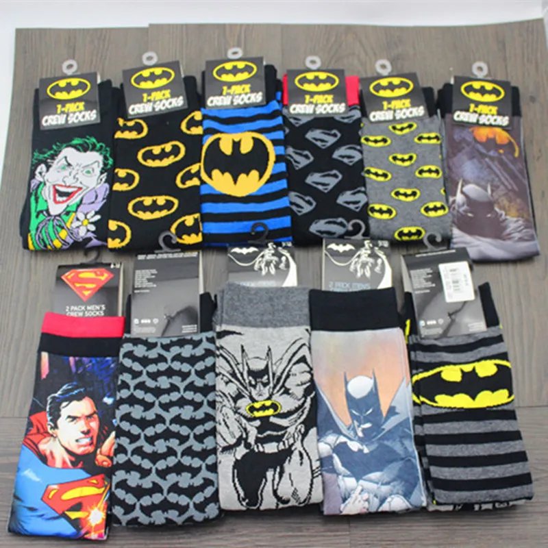 hot cartoon socks Avengers Marvel Batman superman Joker cosplay Fashion sock novelty Funny Casual men sock Spring Summer socks
hot cartoon socks Avengers Marvel Batman superman Joker cosplay Fashion sock novelty Funny Casual men sock Spring Summer socks