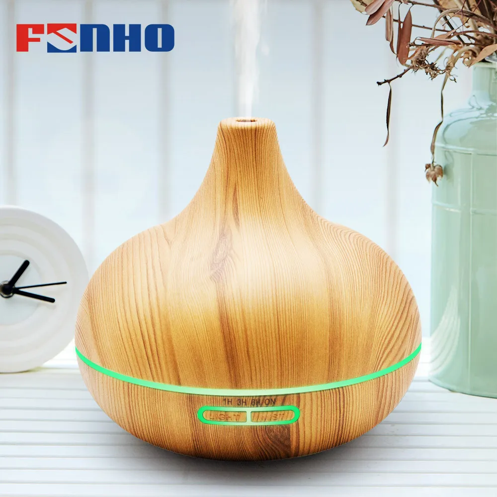 FUNHO 400ML Ultrasonic Air Humidifier Aroma Diffuser Essential Oil Wood Grain 7 LED Light Change Cool Mist Maker for Home
FUNHO 400ML Ultrasonic Air Humidifier Aroma Diffuser Essential Oil Wood Grain 7 LED Light Change Cool Mist Maker for Home