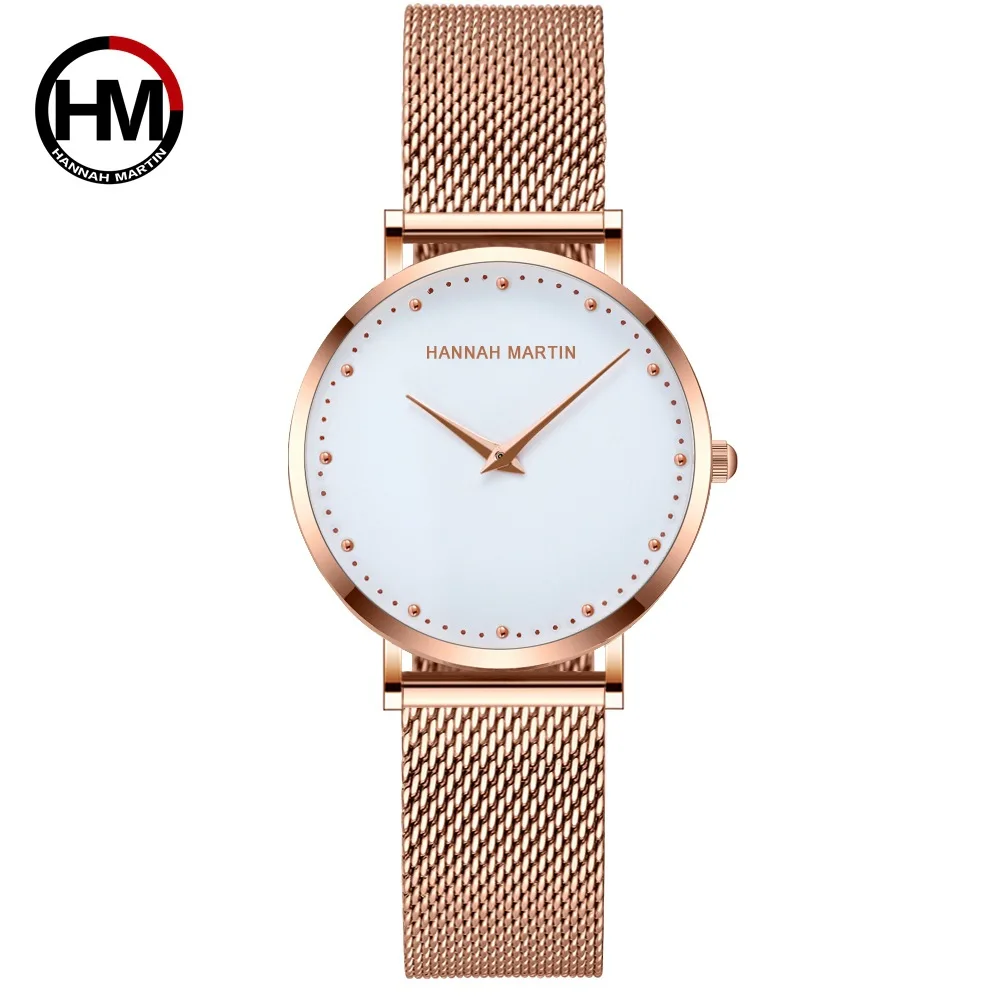 HM Women Watches Top Brand Luxury Ladies Mesh Belt Ultra-thin Watch Stainless Steel Waterproof Clock Quartz Watch Reloj Mujer
HM Women Watches Top Brand Luxury Ladies Mesh Belt Ultra-thin Watch Stainless Steel Waterproof Clock Quartz Watch Reloj Mujer
