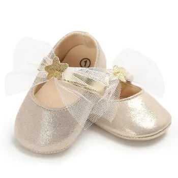Cute Stars Bling Bling Newborn Baby Girl Lace Princess Shoes Soft Sole Crib Prewalker Anti-Slip First Walkers Gold Silver Pink
Cute Stars Bling Bling Newborn Baby Girl Lace Princess Shoes Soft Sole Crib Prewalker Anti-Slip First Walkers Gold Silver Pink