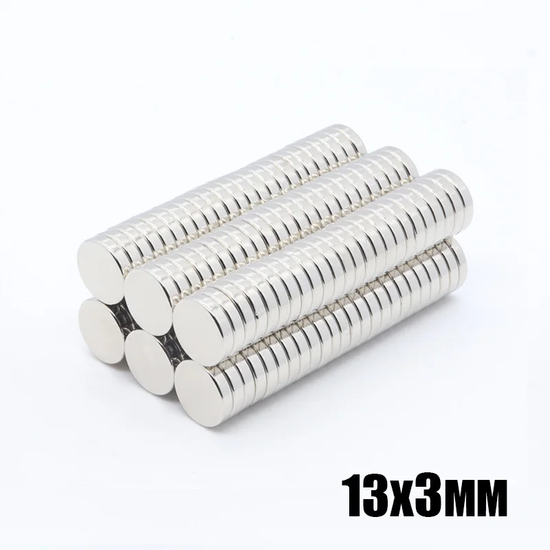 50pcs 13x3 mm Neodymium magnet Rare Earth small Strong Round permanent 13*3mm fridge Electromagnet NdFeB nickle magnetic DISC
50pcs 13x3 mm Neodymium magnet Rare Earth small Strong Round permanent 13*3mm fridge Electromagnet NdFeB nickle magnetic DISC