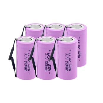 6/8/10 Pcs Rechargeable 3.7v Li-ium Battery 18350 Lithium Battery High Drain Max.10a 1500mah Rechargeable Batteries
6/8/10 Pcs Rechargeable 3.7v Li-ium Battery 18350 Lithium Battery High Drain Max.10a 1500mah Rechargeable Batteries