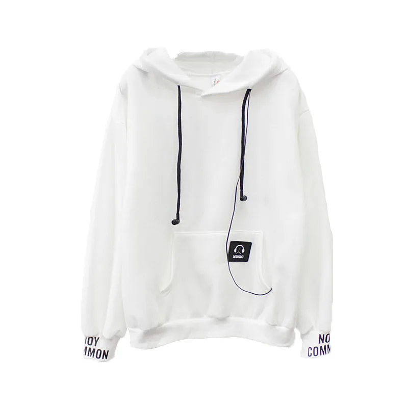 2019 Autumn New Sweatshirt Women Fashion Print Tops Music Headphones Ladies Hoodies Student Loose Casual Hoodie Pullovers Women
2019 Autumn New Sweatshirt Women Fashion Print Tops Music Headphones Ladies Hoodies Student Loose Casual Hoodie Pullovers Women
