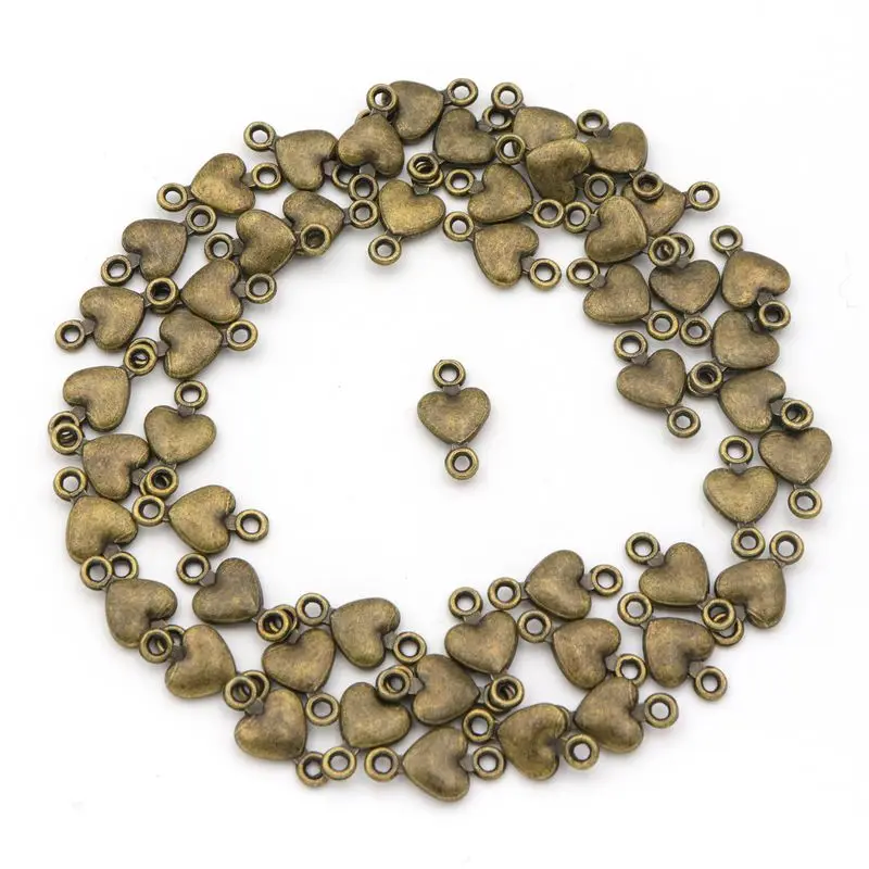 50pcs 15*8mm Tibetan Silver Bronze Love Heart Earrings Connector For Jewelry Making Finding Accessories Wholesale Supplies
50pcs 15*8mm Tibetan Silver Bronze Love Heart Earrings Connector For Jewelry Making Finding Accessories Wholesale Supplies