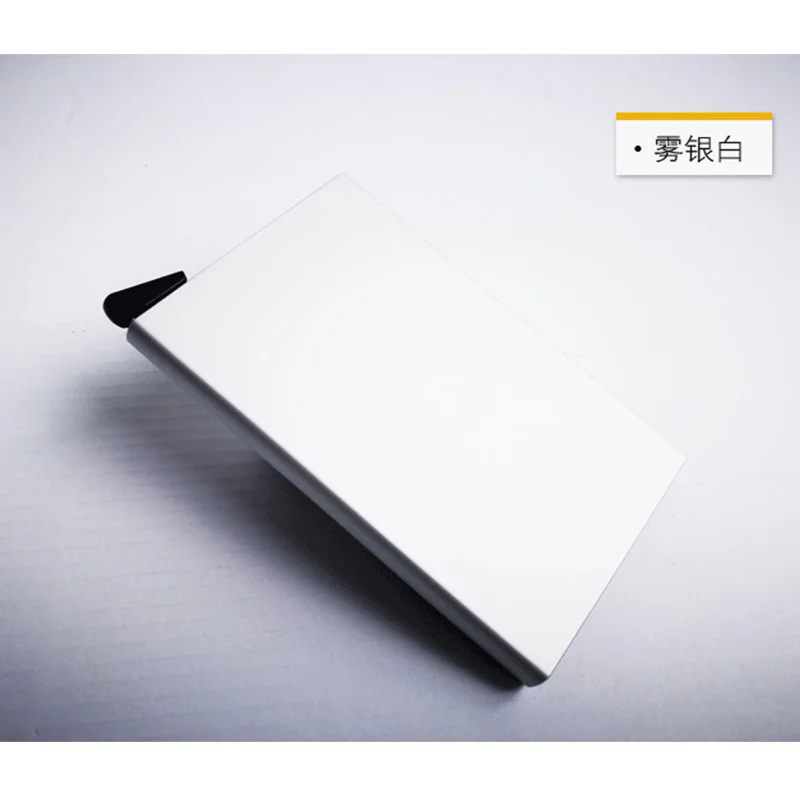 Casekey Silver Secure Card Holder Port Business Card with RFID and NFC Protector Porte Carte Credit Case for Boy Alloy wallet
Casekey Silver Secure Card Holder Port Business Card with RFID and NFC Protector Porte Carte Credit Case for Boy Alloy wallet