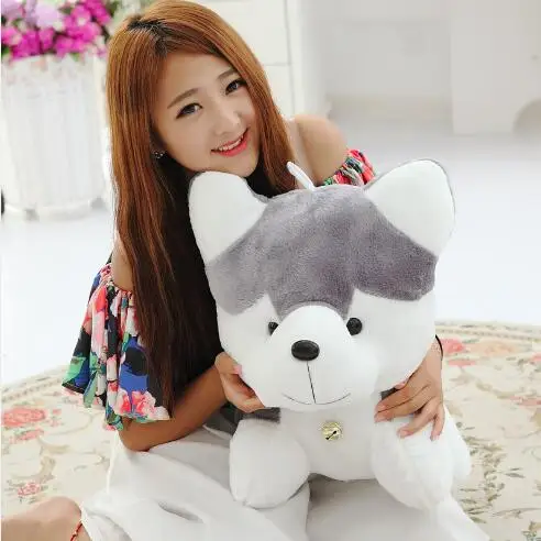WYZHY Cute pet new bell husky velvet toy husky dog rag doll child girl gift 20CM
WYZHY Cute pet new bell husky velvet toy husky dog rag doll child girl gift 20CM