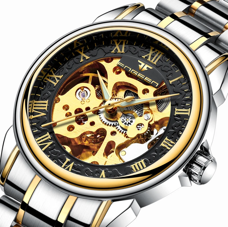 2019 Top Brand Design Classic Stainless Steel Mens Watches Fashion Automatic Watch Waterproof Sports Military Wristwatch Clock
2019 Top Brand Design Classic Stainless Steel Mens Watches Fashion Automatic Watch Waterproof Sports Military Wristwatch Clock