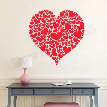 Valentine's Day Heart of Hearts Sticker Decal Heart Shaped Love Wall Stickers For Girl Rooms Store Window Vinyl Home DecorZW283
Valentine's Day Heart of Hearts Sticker Decal Heart Shaped Love Wall Stickers For Girl Rooms Store Window Vinyl Home DecorZW283