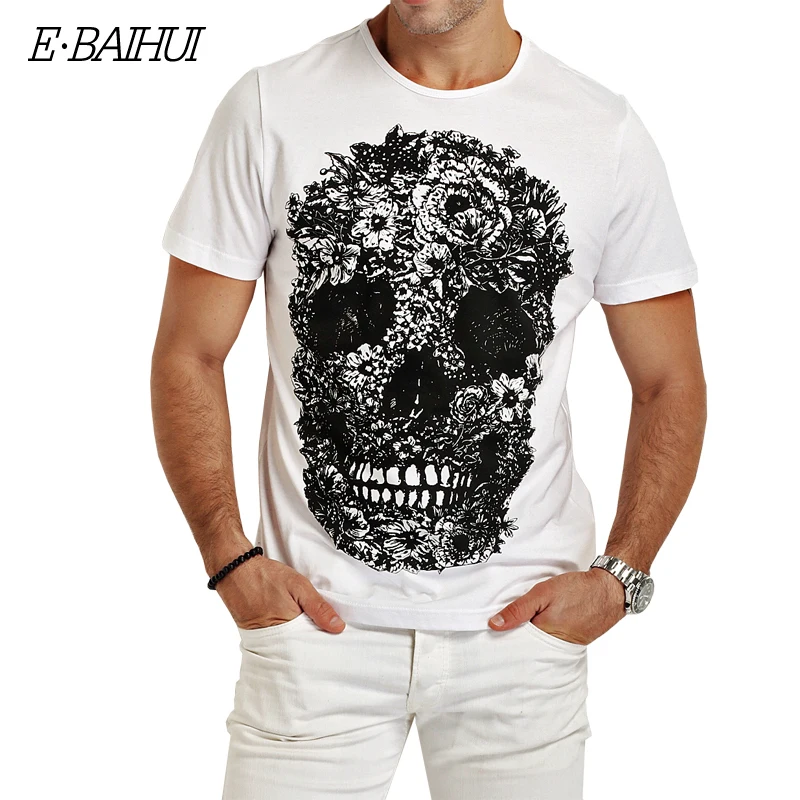 E-BAIHUI mens t shirts fashion Skull 3d t shirt men Hip Hop Men T-shirt Casual tops tees Fitness Skate Swag marcelo burlon Y049
E-BAIHUI mens t shirts fashion Skull 3d t shirt men Hip Hop Men T-shirt Casual tops tees Fitness Skate Swag marcelo burlon Y049