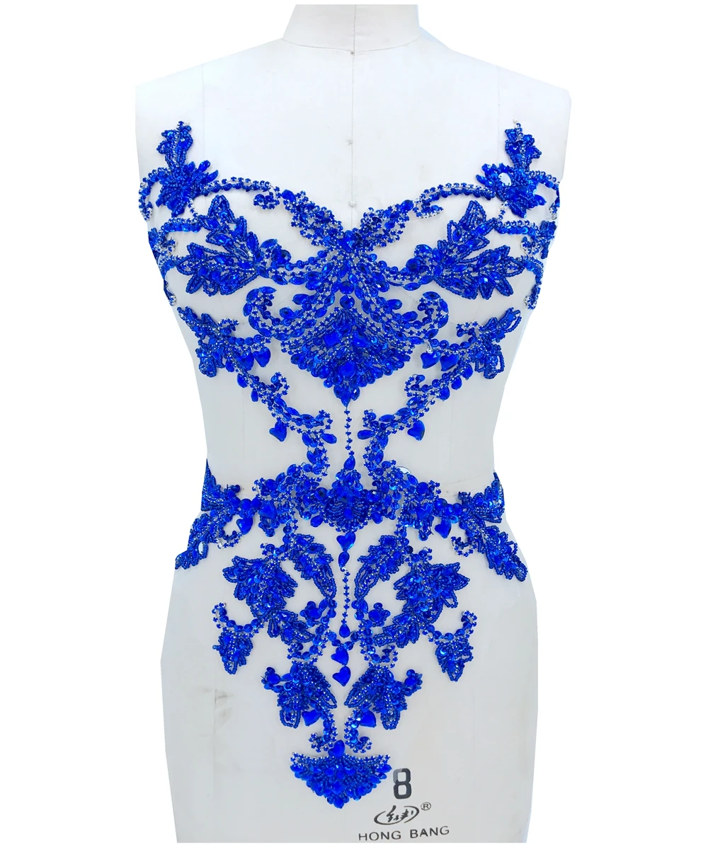 55*35 см Хрустальные нашивки ручной работы, Пришивные аппликации royalblue стразы на сетку для платья, аксессуары
55*35 см Хрустальные нашивки ручной работы, Пришивные аппликации royalblue стразы на сетку для платья, аксессуары