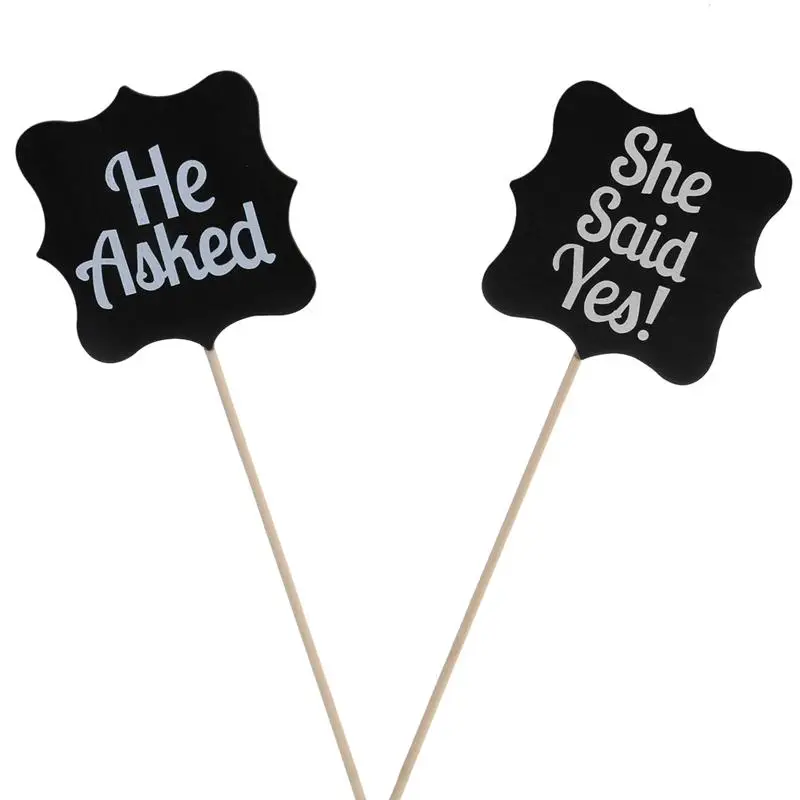 Wooden Wedding Signs He Asked She Said Yes Wedding Photo Props Wedding Decoration
Wooden Wedding Signs He Asked She Said Yes Wedding Photo Props Wedding Decoration