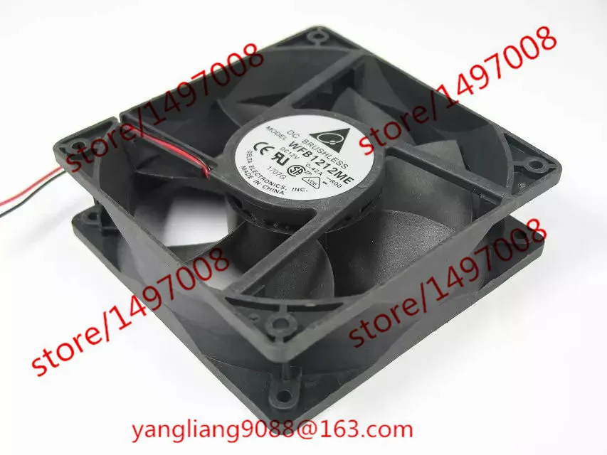 Охлаждающий вентилятор для сервера Delta Electronics WFB1212ME R00 DC 12 В 120 А 120x38 мм
Охлаждающий вентилятор для сервера Delta Electronics WFB1212ME R00 DC 12 В 120 А 120x38 мм