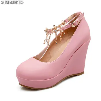 Pumps Ladies Womens High Heels Shoes Wedges 10cm High Heels Woman Pumps Buckles Office Wedding Bridal Shoes
Pumps Ladies Womens High Heels Shoes Wedges 10cm High Heels Woman Pumps Buckles Office Wedding Bridal Shoes