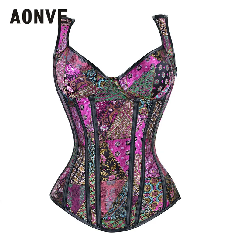 AONVE Steampunk Corset Burlesque Goth Bustiers Overbust White Corsets 6XL Women Plus Size Sexy Lingerie Gothic Clothing Corsage
AONVE Steampunk Corset Burlesque Goth Bustiers Overbust White Corsets 6XL Women Plus Size Sexy Lingerie Gothic Clothing Corsage