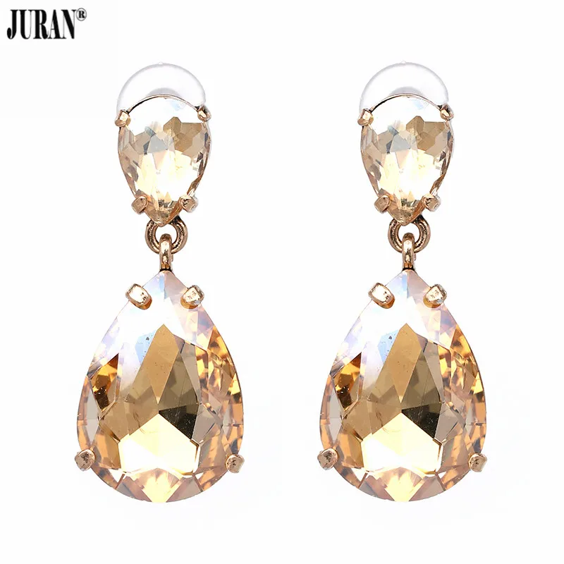 JURAN New Classic Exquisite Crystal Dangle Earrings For Women Charm Luxury Water Drop Earrings Statement Party Jewelry Brincos
JURAN New Classic Exquisite Crystal Dangle Earrings For Women Charm Luxury Water Drop Earrings Statement Party Jewelry Brincos