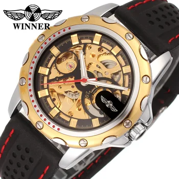 WINNER WRG8027M3T1 Automatic fashion dress wristwatch silver with silicone strap for men hot selling free shipping
WINNER WRG8027M3T1 Automatic fashion dress wristwatch silver with silicone strap for men hot selling free shipping