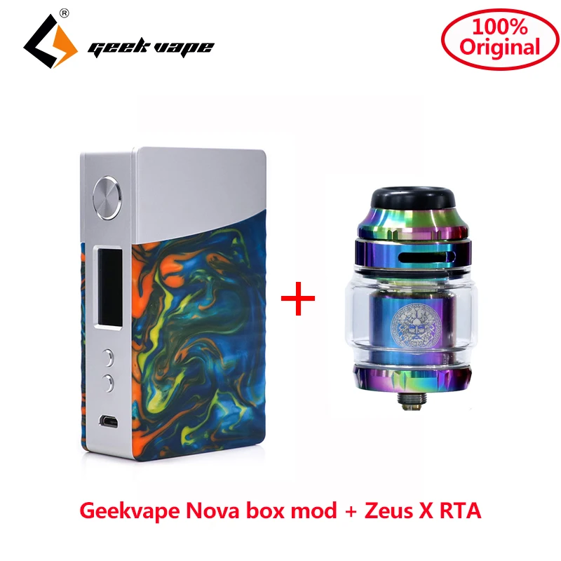 Original Geekvape Nova box mod 200w powered by dual 18650 AS200 chip for zeus RTA atomizer vs drag 2 mod with Zeus X tank
Original Geekvape Nova box mod 200w powered by dual 18650 AS200 chip for zeus RTA atomizer vs drag 2 mod with Zeus X tank