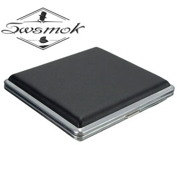 Delicate Gift Cigarette Box Case Black Pocket-leather Metal Tobacco for 20pcs Personal Cigarette Smoke Holder Storage Case
Delicate Gift Cigarette Box Case Black Pocket-leather Metal Tobacco for 20pcs Personal Cigarette Smoke Holder Storage Case