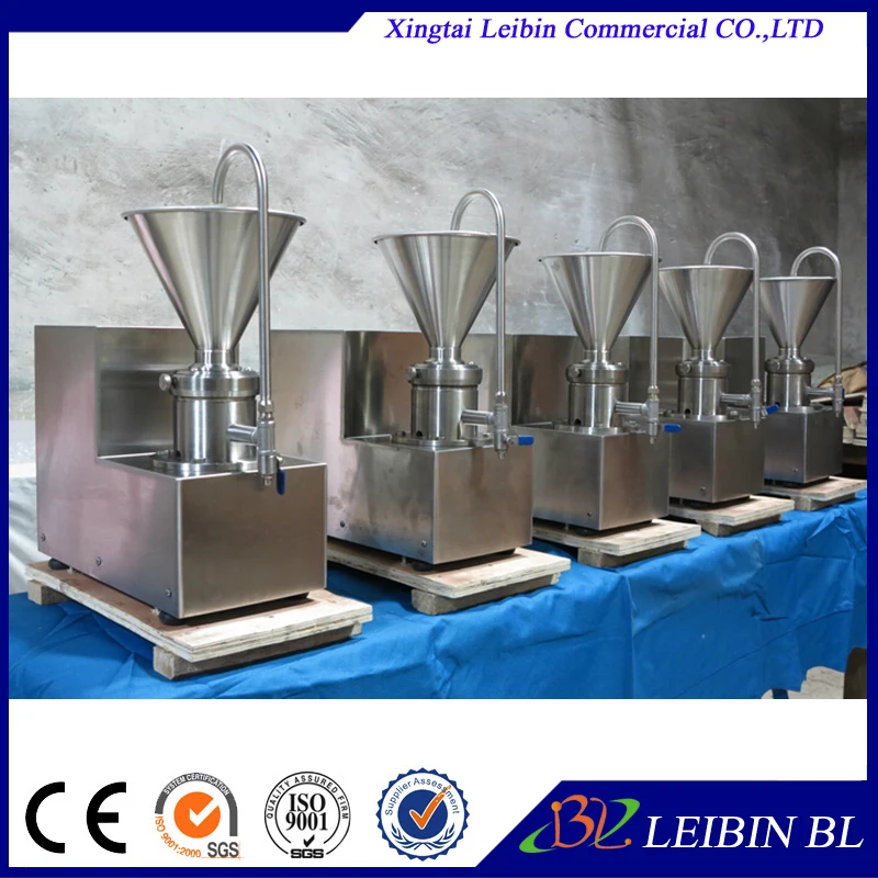 Refiners Sesame Sauce Peanut Butter Chocolate Pepper Colloid Mill Colloid Grinder Production Line
Refiners Sesame Sauce Peanut Butter Chocolate Pepper Colloid Mill Colloid Grinder Production Line