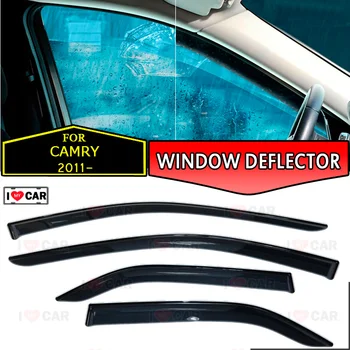 Window deflectors for Toyota Camry 2011-2017 car window deflector wind guard vent sun rain visor cover car styling
Window deflectors for Toyota Camry 2011-2017 car window deflector wind guard vent sun rain visor cover car styling