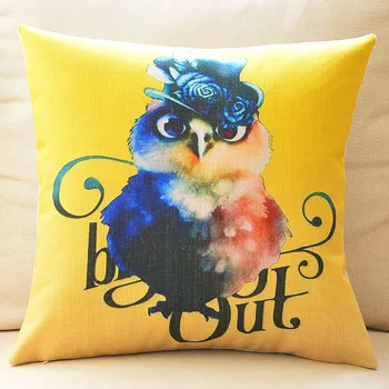 Custom Made Cushion Cover Pillow Case Seat Lumbar Envelop for Sofa Linen Cotton 45 x 45cm 55 x 55cm Owl Yellow
Custom Made Cushion Cover Pillow Case Seat Lumbar Envelop for Sofa Linen Cotton 45 x 45cm 55 x 55cm Owl Yellow