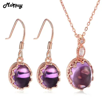 MoBuy Amethyst Oval Natural Gemstone 4pcs Jewelry Sets 100% 925 Sterling Silver Fine Jewelry For Women Anniversary V031EN
MoBuy Amethyst Oval Natural Gemstone 4pcs Jewelry Sets 100% 925 Sterling Silver Fine Jewelry For Women Anniversary V031EN
